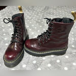 Dr.Martens Jadon III 8 eye platform purple combat size US 7 women’s 6 men’s US